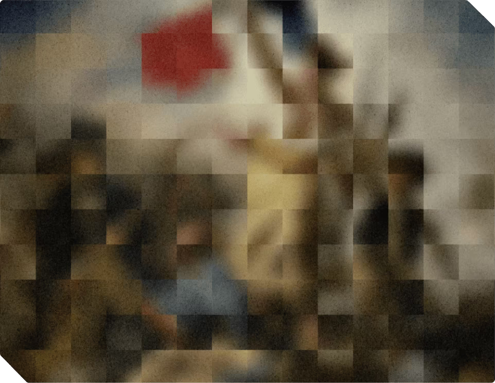 Liberty pixel card